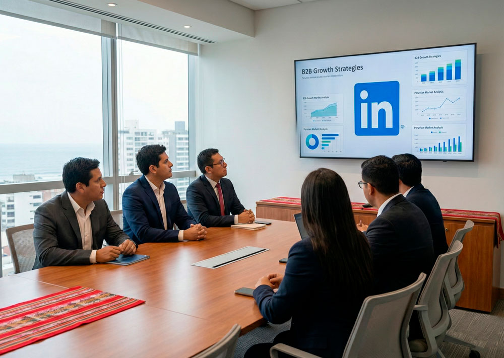 Experto en LinkedIn en Lima trabajando